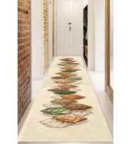 Dijital Baskılı Kaymaz Taban Yıkanabilir Modern Yolluk Ve Koridor Halısı NDU-HS-340 (Çok Renkli)