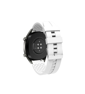 Huawei GT - GT 2 - Honor Magic Watch 2 46mm Akıllı Saat Silikon Kordon (Beyaz)