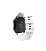 Huawei GT - GT 2 - Honor Magic Watch 2 46mm Akıllı Saat Silikon Kordon (Beyaz)