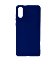 Galaxy A02 Kılıf Zore Biye Silikon Kılıf (Lacivert)