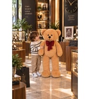 Pandamkee 80  Cm Sevgiliye Özel Hediyelik Ayı (Kahverengi)
