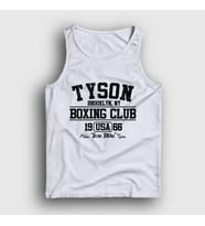 Presmono Unisex Siyah Boxing Club Mike Tyson Atlet