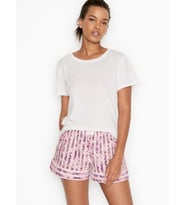 Victoria's Secret Kadın Pamuklu T-shirt(tişört) (Beyaz)