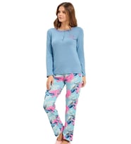 Alperi 79-466 Kadın Uzun Kol Pijama Takım