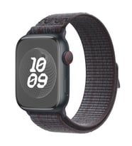 Microsonic Apple Watch Series 6 40mm Kordon Terra Sport Loop Yeşil (Siyah)