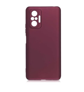 Xiaomi Redmi Note 10 Pro Kılıf Soft Mat Premier Case (Mürdüm)