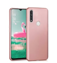 Microsonic Matte Silicone Oppo A31 Kılıf (Rose)