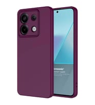 Microsonic Xiaomi Redmi Note 13 Pro 5G Kılıf Groovy Soft Koyu Yeşil (Mor)