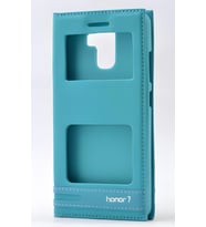 Huawei Honor 7 Kılıf Elite Kapaklı Kılıf (Turkuaz)