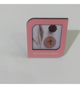 Kişiye Özel Polaroid Resim Çerçevesi (Pembe)