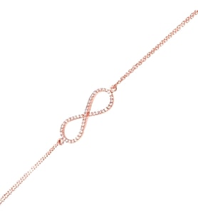 Sonsuzluk Bileklik (Rose - Gold)