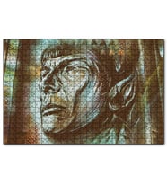Cakapuzzle Mr Spock Duvar Boyama  Puzzle Yapboz MDF (Ahşap) (500 Parça)