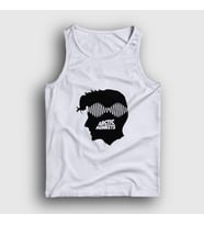 Presmono Unisex Sarı Head Arctic Monkeys Atlet 13620tt (Beyaz)