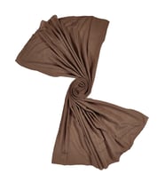 Mim Eşarp - Akmoda Bambu Kraş Kadın Şal 80x190 cm (KAHVE)