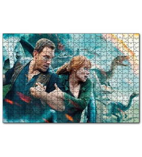Cakapuzzle Jurassic World Kayıp Krallık  Puzzle Yapboz MDF (Ahşap) (500 Parça)