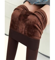 Mistirik Ravena Model Termal Külotlu Çorap Pelüşlü Dokuma Yünlü Sıcak Tutan Ve Sıkıalaştıran (Kahverengi)