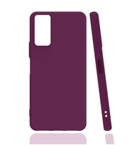 Galaxy M52 Kılıf Zore Biye Silikon Kılıf (Mor)