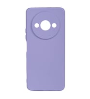 Kvy Xiaomi Redmi A3 Biye Silikon Kılıf (Lila)