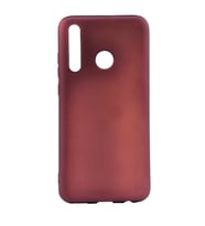 Huawei Honor 20 Lite Kılıf Soft Mat Premier Case (Mürdüm)