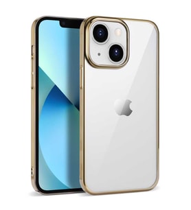 Apple iPhone 14 Kılıf Zore Pixel Kılıf (Gold)