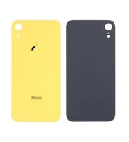 iPhone XR Arka Kapak Batarya Kapağı Yüksek Kalite (Sarı)