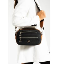Kadın Postacı Çanta 23*18 Cm Çapraz Askılı Suni Deri Omuz Çantası Mega Bag Günlük Kullanıma Uygun (Kız)
