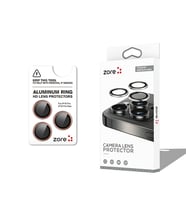 iPhone 16 Pro CL-12 Premium Safir Parmak İzi Bırakmayan Anti-Reflective Kamera Lens Koruyucu (Kahverengi)