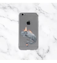 Iphone 6/6S Tasarım Kılıfları (103 Tasarım) (Platin - Siyah)