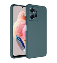 Xiaomi Redmi Note 12 4G Kılıf Zore Mara Lansman Kılıf (Koyu Yeşil)