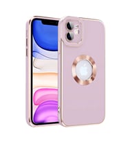 Apple iPhone 11 Kılıf Zore Kongo Renkli Şık Tasarım Kılıf (Mor)