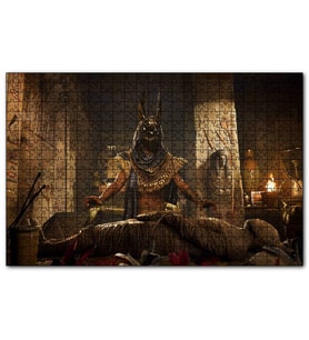 Cakapuzzle Assassins Creed Origins Mısır Mumya  Puzzle Yapboz MDF (Ahşap) (1000 Parça)