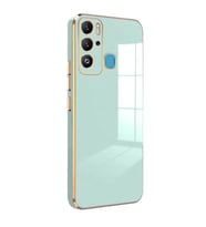 Microsonic TECNO Pova Neo Kılıf Olive Plated Siyah (Yeşil)