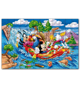 Cakapuzzle Mickey Mouse Donald Duck ile Yaz Maceraları Puzzle Yapboz MDF (Ahşap) (500 Parça)
