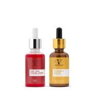 2’li Cilt Bakım Seti AHA+BHA Peeling Serum + Vitamin C Serum (30 ML)