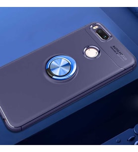 Xiaomi Mi 5X Kılıf Yüzüklü Magnetli Ravel Case (Mavi)