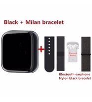 Pazariz Akıllı Saat 99 Smartwatch + Kulaklık Türkçe Menü  Arama Cevaplama  (Rose)