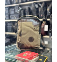 TRG POLO KETEN KUMAŞ EL OMUZ ÇANTASI (Taba)