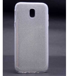 Nokia 6 Kılıf Zore Shining Simli Silikon Kılıf (Gümüş)