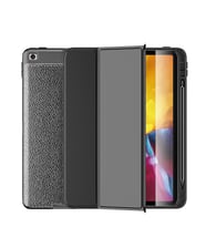 Apple iPad 8. Nesil 10.2 Kılıf Klons Kalem Bölmeli Case A2270 A2428 A2429 A2430 (Siyah)