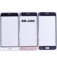 Samsung J3 SM-J300 Dokunmatik Okalı Ön Cam Lens Orjinal Kalite (Beyaz)