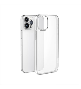 Hoco Light Series TPU iPhone 15 Pro Şeffaf Kılıf (Şeffaf)