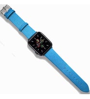 Samsung Galaxy Watch 3 / Gear S3 45mm 46mm Kordon Deri Hermes Kordon 22mm (Mavi)