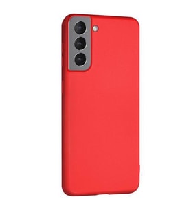 Vendas Samsung S22 Premier Soft Serisi Yumuşak Silikon Kılıf (Kırmızı)