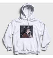 Presmono Unisex Beyaz Winter Giyu Tomioka Anime Demon Slayer Kimetsu No Yaiba Kapüşonlu Sweatshirt 298939tt (Beyaz)