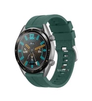 Amazfit Watch GTR 3 Pro-GTR 3-GTR 2e-GTS 2-GTR 47mm 22mm Uyumlu NovaGT Supreme Silikon Kordon (Haki)