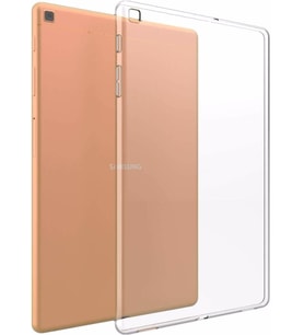 Samsung Galaxy Tab A7 10.4 T500 T505 T507 Kılıf Tablet Hibrit Silikon Case (Şeffaf Hologram)