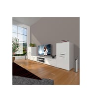 Decoraktiv Eko On2 Mdf Dvd Tv Ünitesi Tv Sehpası (Beyaz)