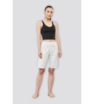 Kadın Regular Fit Şort SPR24SRk62 (Ekru)