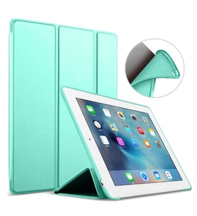 Apple iPad Air 3 10.5" Kılıf Arkası Silikon Smart Case A2152 A2123 A2153 A2154 (Yeşil)