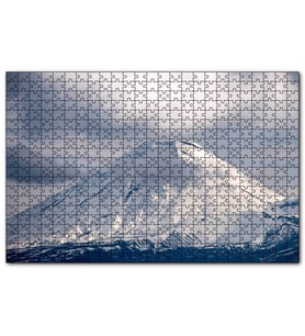 Cakapuzzle Karlı Görkemli Zirve  Puzzle Yapboz MDF (Ahşap) (1000 Parça)